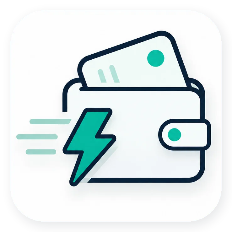 CardFlow fast gift card payouts icon for secure withdrawals in Nigeria
