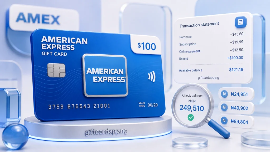 Gift card rate history and live rate comparison illustration